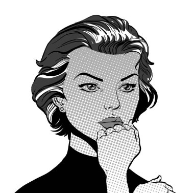 Bir kadın hakkında bir şey endişelendiriyor 