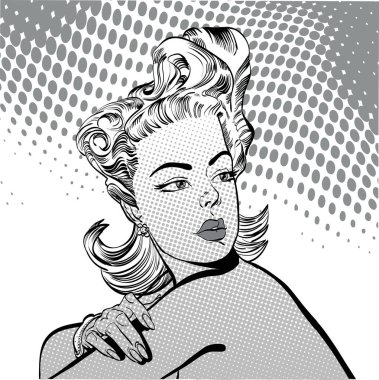 Güzel bir kadın Kaygıyla arıyor