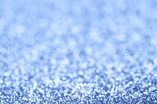 Clássico azul confete e estrelas e brilhos no fundo azul. — Fotografia de Stock