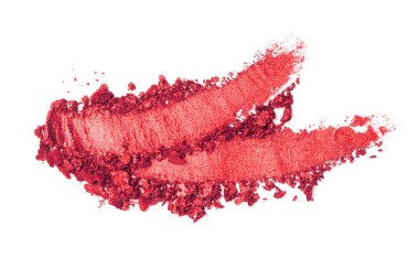 Göz gölgesi beyaz, kırık toza sabitlenmiş..