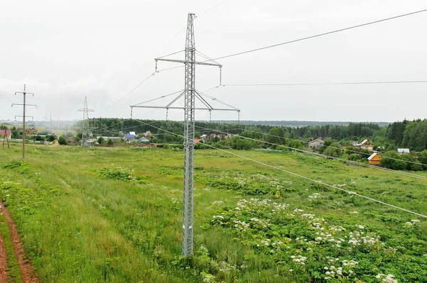 Yüksek voltajlı elektrik linepower hatları