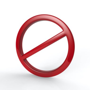 3D illustratio bir iz yok 