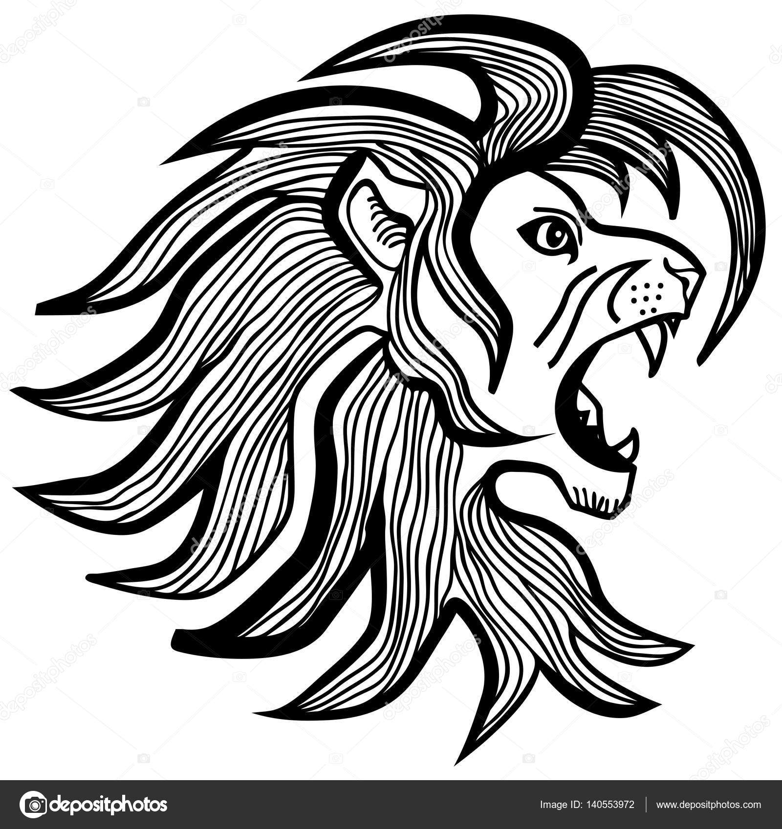 Free Free 279 Roaring Lion Head Svg SVG PNG EPS DXF File