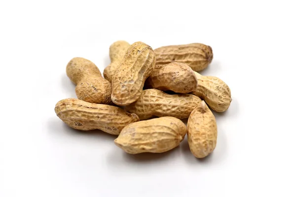 Deliziose arachidi isolate — Foto Stock