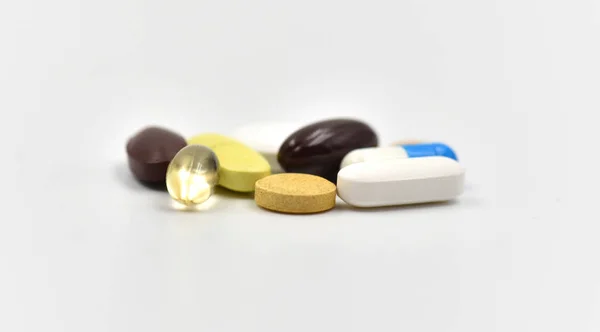 Medicines Pills Isolated — Stock Photo, Image