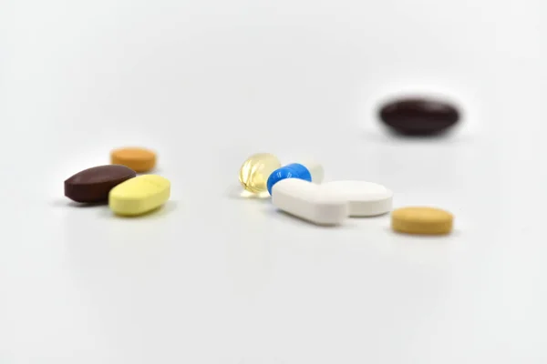 Medicines Pills Isolated — Stock Photo, Image