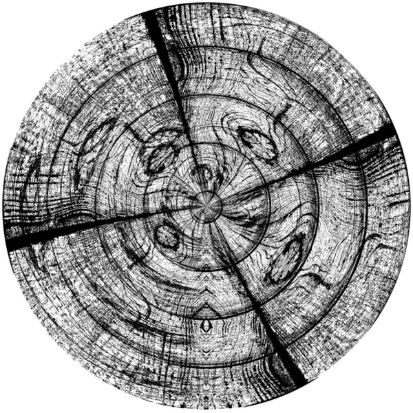 Tekstura Drewnianej Deski Głębokim Wzorem — Zdjęcie stockowe