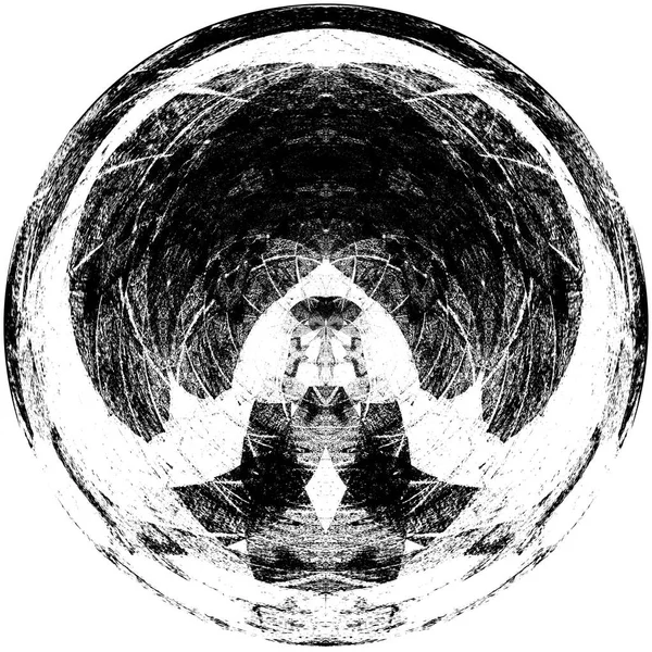 Στρώμα Επικάλυψης Grunge Αφηρημένο Ασπρόμαυρο Διανυσματικό Υπόβαθρο — Φωτογραφία Αρχείου