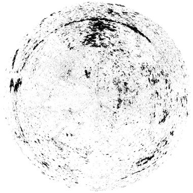 Pürüzlü, tırmalanmış, serpiştirilmiş grunge desenli tasarım. Kuru fırça darbeleri. Dokuları üst üste koy. Solmuş siyah - beyaz boyanmış kağıt dokusu. Çizim tasarımı. Poster, kapak, afiş, taklit, çıkartma düzeni için kullan.