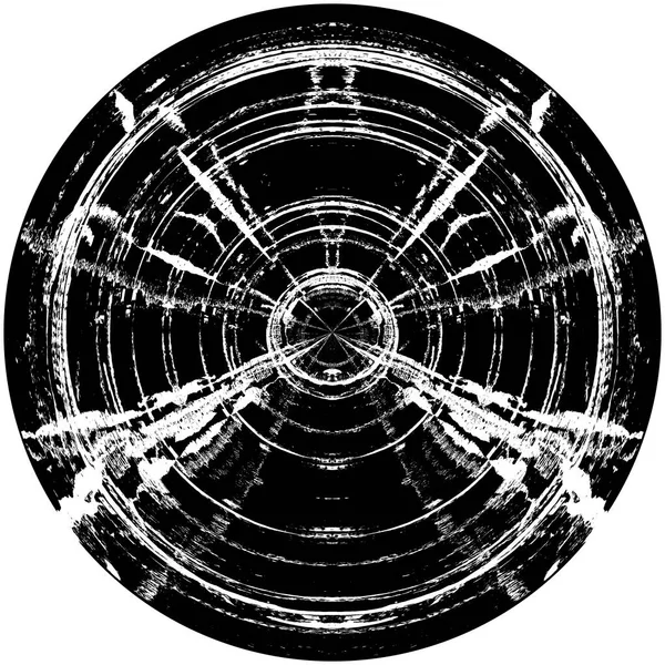 Grunge Overlay Laag Abstract Zwart Wit Vector Achtergrond — Stockfoto