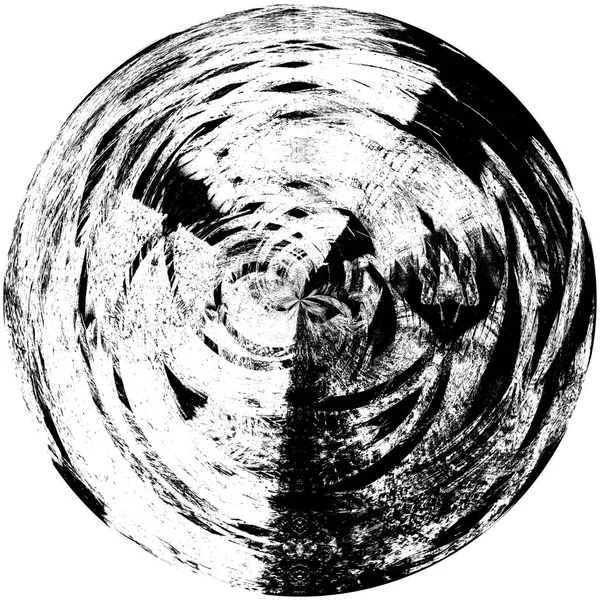 องค ประกอบการซ อนท ขาวด ากลม ปแบบวงกลม โลโก ไอคอน นหล งความท — ภาพถ่ายสต็อก