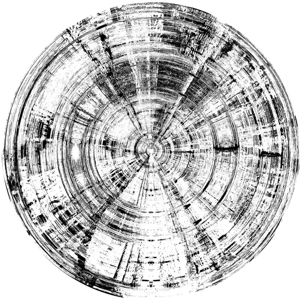 Черно Белая Круглая Обложка Element Круговая Порука Значок Значок Значок — стоковое фото
