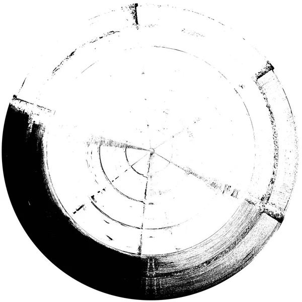 Черно Белая Круглая Обложка Element Круговая Порука Значок Значок Значок — стоковое фото