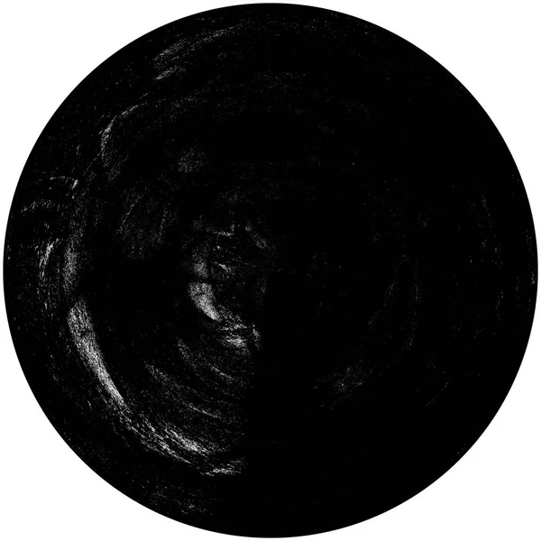 Black White Grunge Overlay Element Dalam Bahasa Inggris Lingkaran Pola — Stok Foto