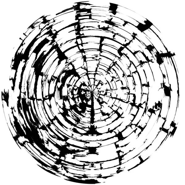Черно Белая Круглая Обложка Element Круговая Порука Значок Значок Значок — стоковое фото