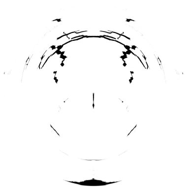 Siyah-Beyaz Grunge Üst üste bindirme elementi. Daire şekli, logo, rozet, etiket, simge. Soyut Tehlike Doku Arkaplanı. Kirli Vintage Monochrome Vektör İllüstrasyon Arkaplanı. Fırça Vuruşları Şablonu