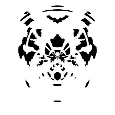 Siyah-Beyaz Grunge Üst üste bindirme elementi. Daire şekli, logo, rozet, etiket, simge. Soyut Tehlike Doku Arkaplanı. Kirli Vintage Monochrome Vektör İllüstrasyon Arkaplanı. Fırça Vuruşları Şablonu