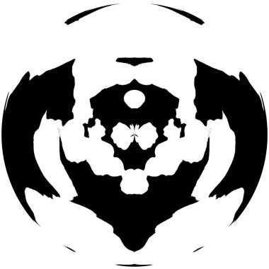 Siyah-Beyaz Grunge Üst üste bindirme elementi. Daire şekli, logo, rozet, etiket, simge. Soyut Tehlike Doku Arkaplanı. Kirli Vintage Monochrome Vektör İllüstrasyon Arkaplanı. Fırça Vuruşları Şablonu