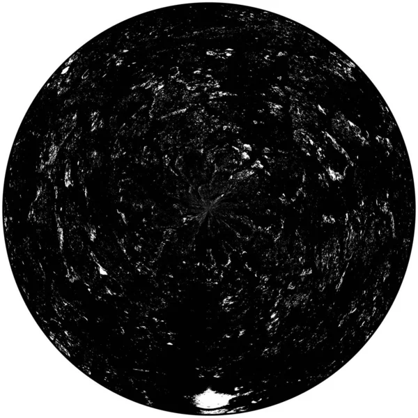 Élément Superposition Grunge Rond Noir Blanc Modèle Cercle Logo Insigne — Photo