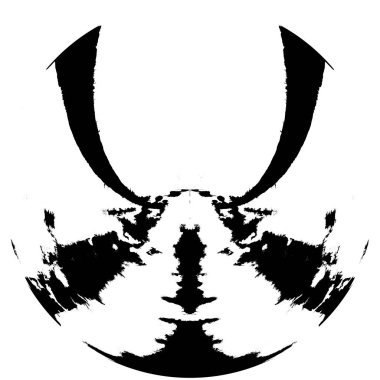 Siyah-Beyaz Grunge Üst üste bindirme elementi. Daire şekli, logo, rozet, etiket, simge. Soyut Tehlike Doku Arkaplanı. Kirli Vintage Monochrome Vektör İllüstrasyon Arkaplanı. Fırça Vuruşları Şablonu