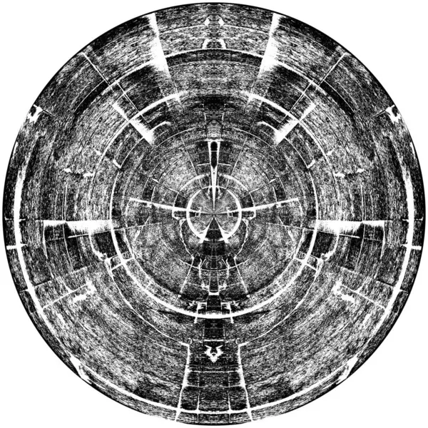 Symmetrisk Abstrakt Grungebakgrunn – stockfoto