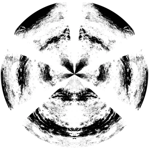 Oude Grunge Achtergrond Met Symmetrisch Patroon — Stockfoto