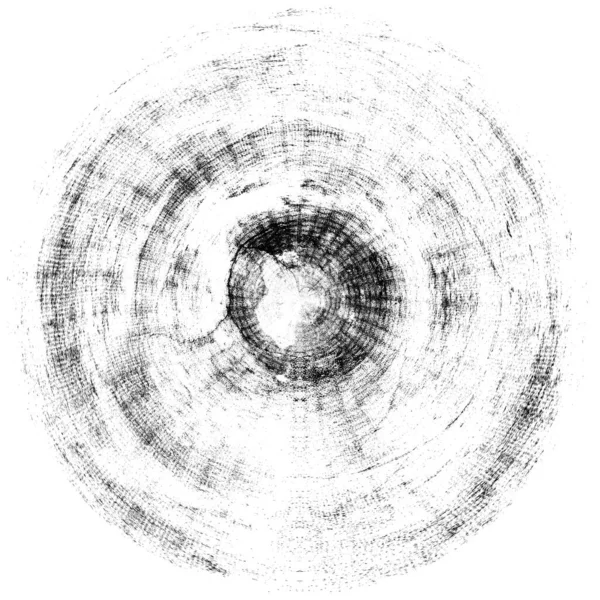 Черно Белая Круглая Обложка Element Круговая Порука Значок Значок Значок — стоковое фото