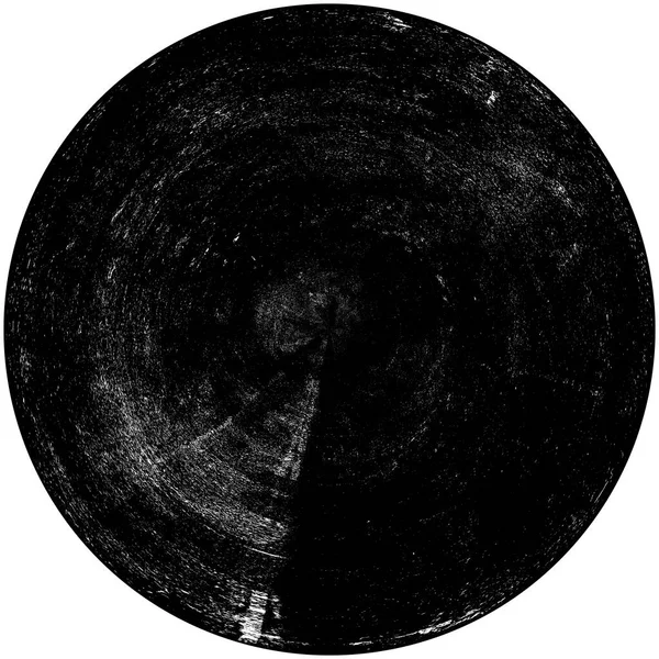 Élément Superposition Grunge Rond Noir Blanc Modèle Cercle Logo Insigne — Photo