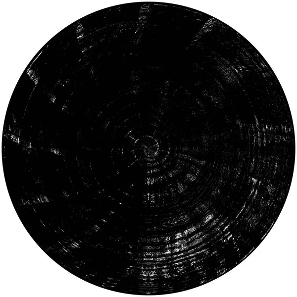 Черно Белая Круглая Обложка Element Круговая Порука Значок Значок Значок — стоковое фото