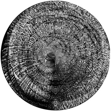 yuvarlak siyah desenli arkaplan