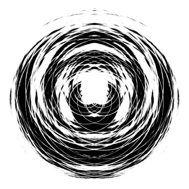 yuvarlak siyah desenli arkaplan