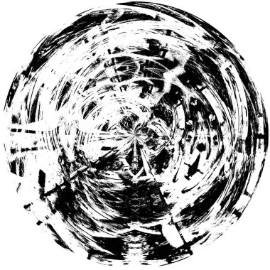 koyu yuvarlak desen grunge arkaplanı