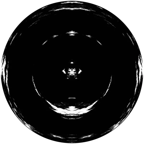 Yuvarlak Siyah Desenli Arkaplan — Stok fotoğraf
