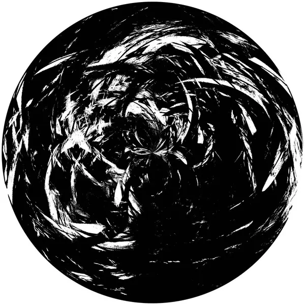 Σκούρο Στρογγυλό Φόντο Grunge Υφή — Φωτογραφία Αρχείου