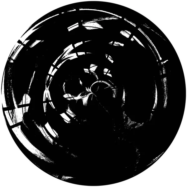 Sötét Kerek Textúra Grunge Háttér — Stock Fotó