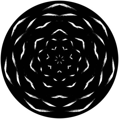 koyu yuvarlak desen grunge arkaplanı