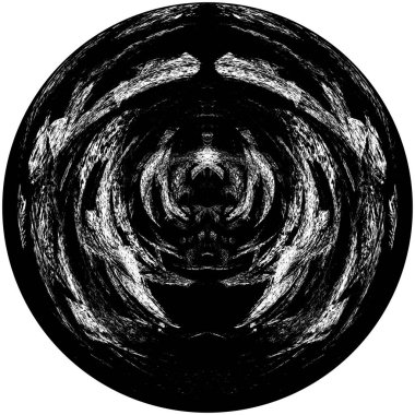 yuvarlak siyah desenli arkaplan