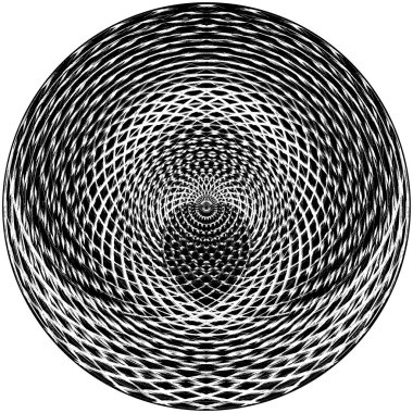 yuvarlak siyah desenli arkaplan