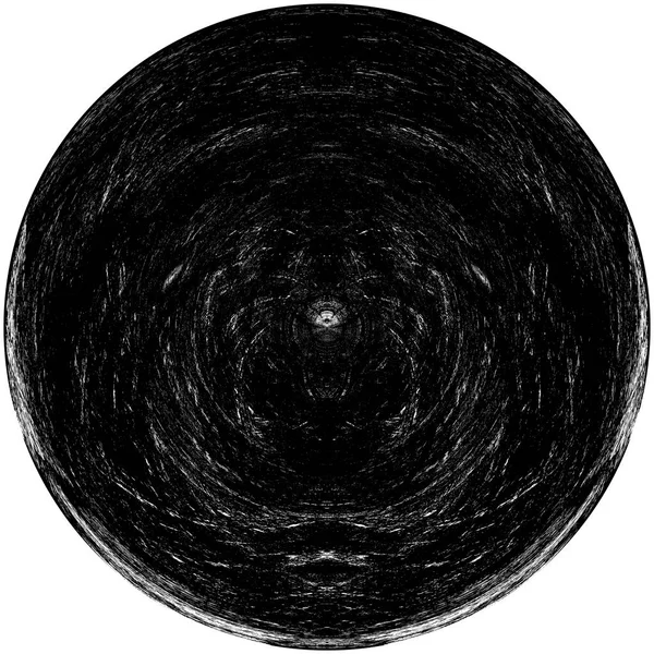 圆形黑色纹理背景 — 图库照片