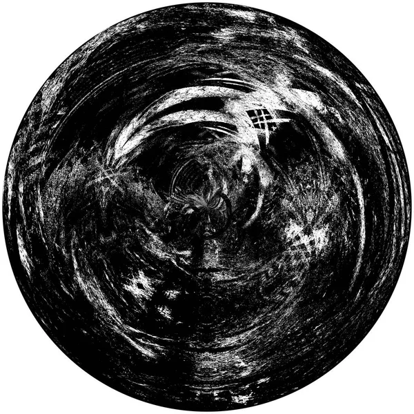 Στρογγυλό Μαύρο Υφή Φόντο — Φωτογραφία Αρχείου
