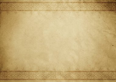 Vintage kenarlıklı eski kağıt.