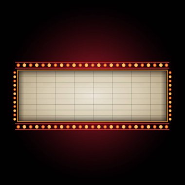 Tiyatro tabelası çerçeve tasarımı