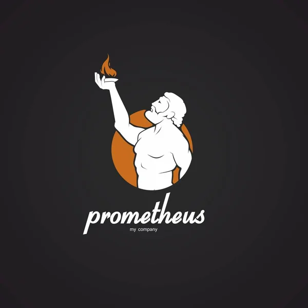 Prometeusz wektor logo — Wektor stockowy