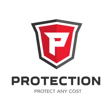 Güvenlik şirket logosu kalkan