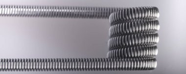 Çok Strand vaping bobinleri örnek bükülmüş.