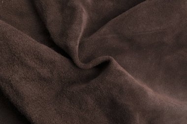 Yumuşak kahverengi chamois doku