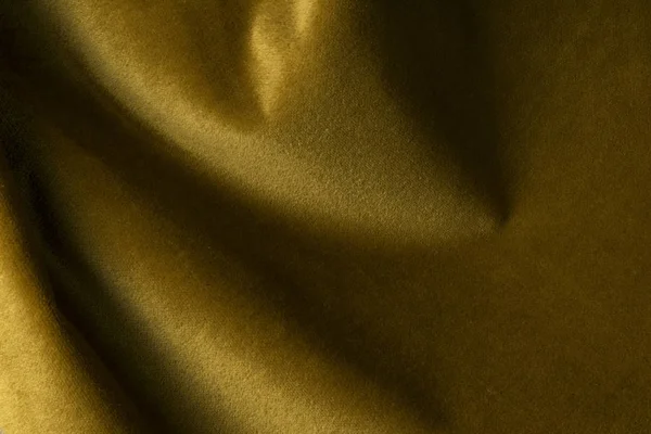 Zlaté velur fabric pozadí, Samet, mohér, Kašmír efekt. — Stock fotografie