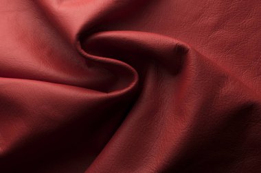 Özgün gerçek kırmızı deri arka plan.