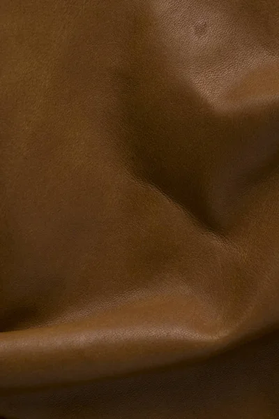 Indossato in vera pelle marrone scuro naturale texture sfondo, vecchio vintage vera pelle . — Foto Stock
