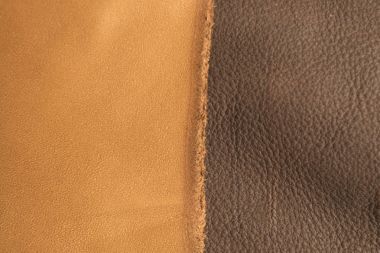 kahverengi deri doku ve arka plan.